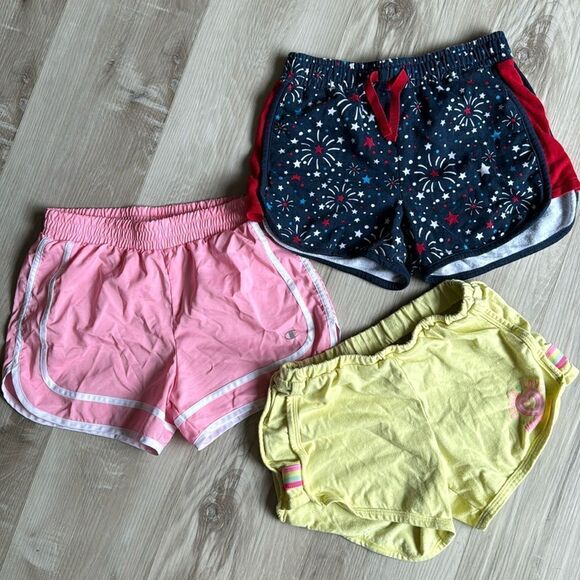 Champion Girls Lounge Athletic Shorts Bundle of 3 - Picture 1 of 8